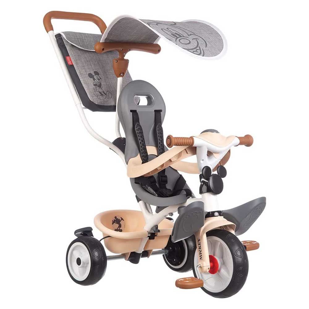 smoby-mickey-mouse-dreirad-baby-balade-plus-l-mit-schubstange image 1