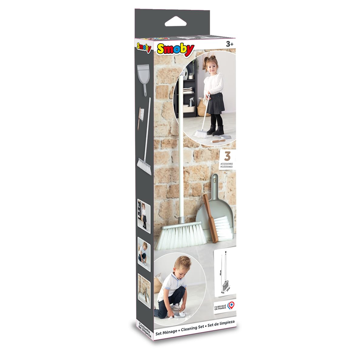 smoby-rowenta-reinigungs-set-putzset-kinder-mit-besen-ab-3-jahren image 7