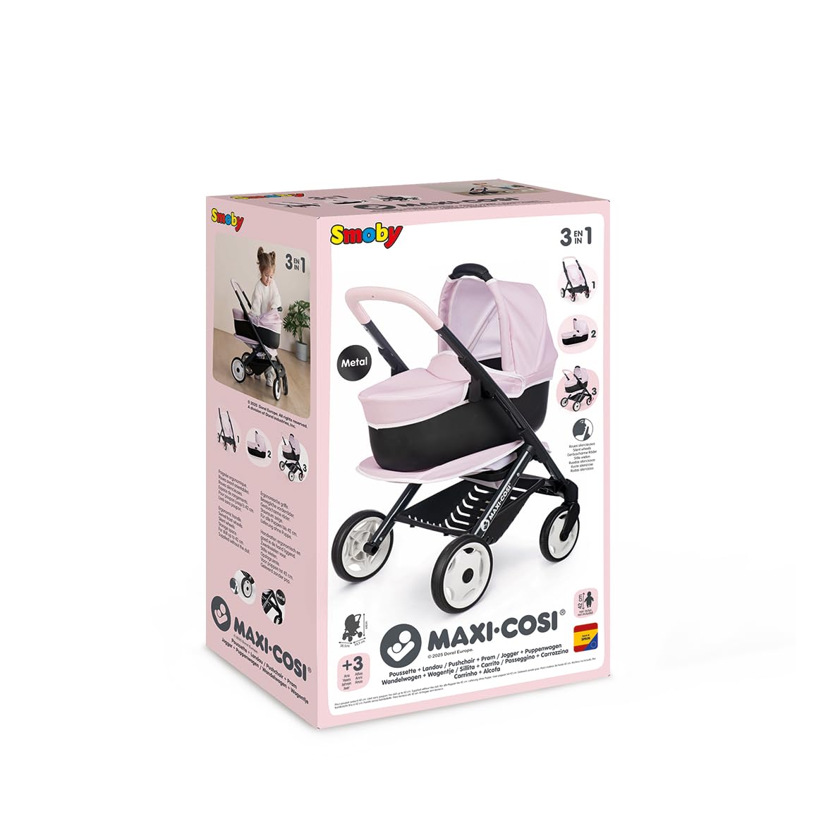 smoby-maxi-cosi-3-in-1-puppenwagen-f-r-puppen-bis-42-cm-ab-3-j image 7