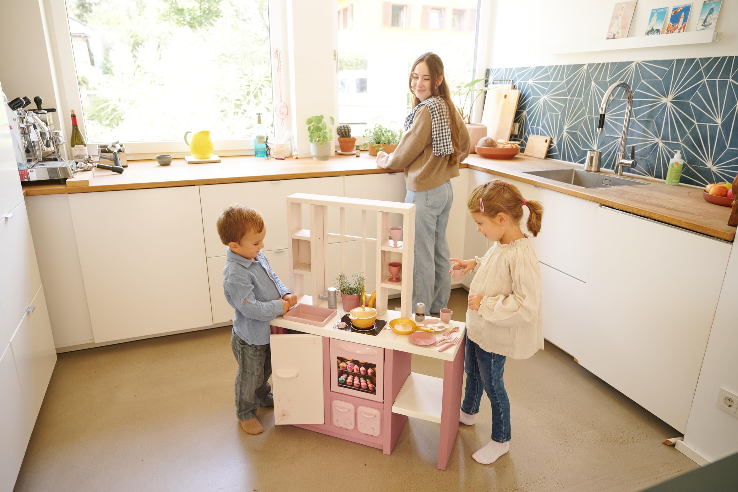 smoby-tefal-loft-spielk-che-fleur-kinderk-che-27-zubeh-r-ab-3-jahren image 2