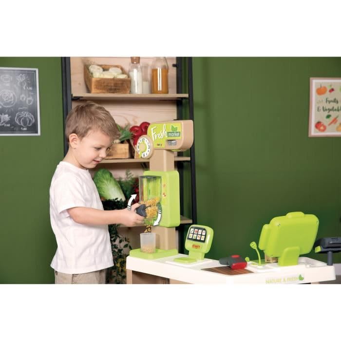 smoby-life-fresh-market-supermarkt-kaufladen-mit-kasse image 4
