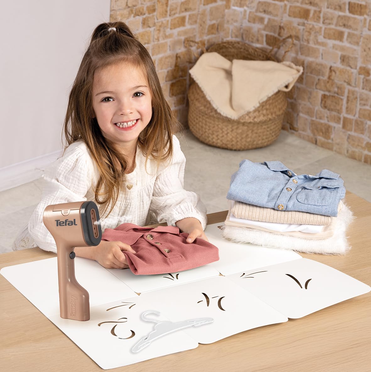 smoby-tefal-steam-fold-set-dampfb-gler-spielset-ab-3-j image 4