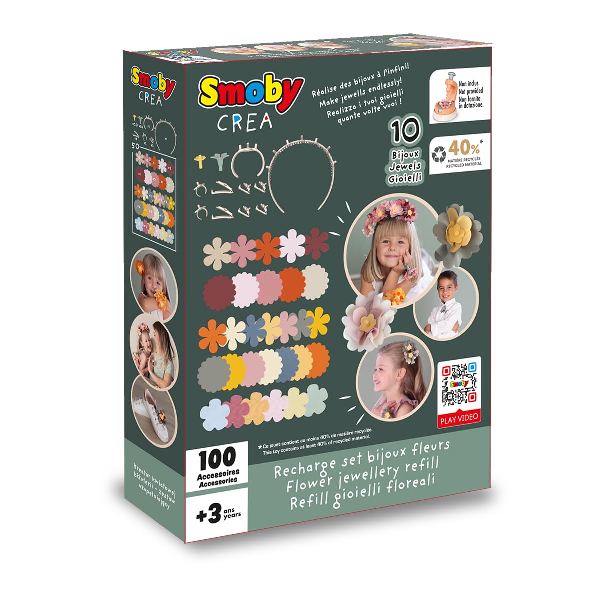 smoby-life-crea-schmuck-nachf-llset-bastelset-stoffbl-ten-ab-3-j image 7