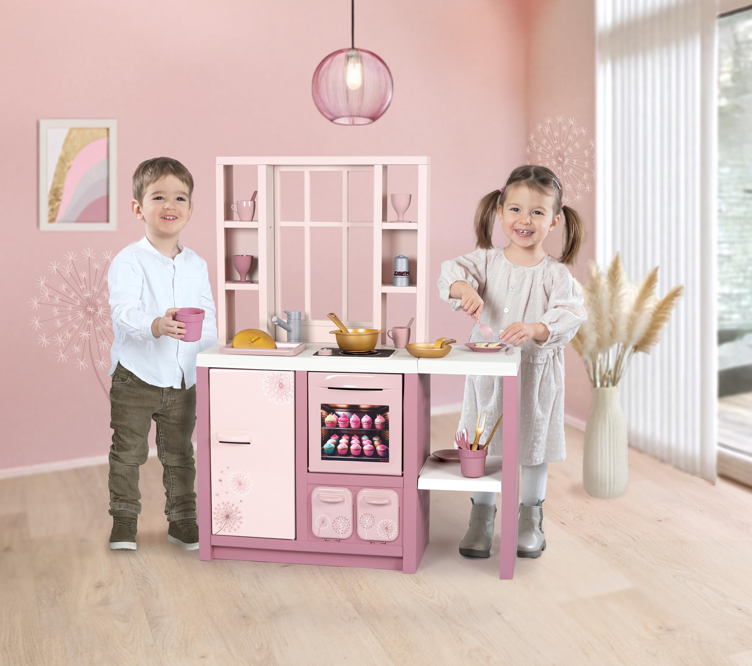 smoby-tefal-loft-spielk-che-fleur-kinderk-che-27-zubeh-r-ab-3-jahren image 6