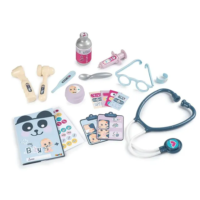 smoby-baby-care-arztkoffer-behandlungsfall-mit-19-teilen image 1