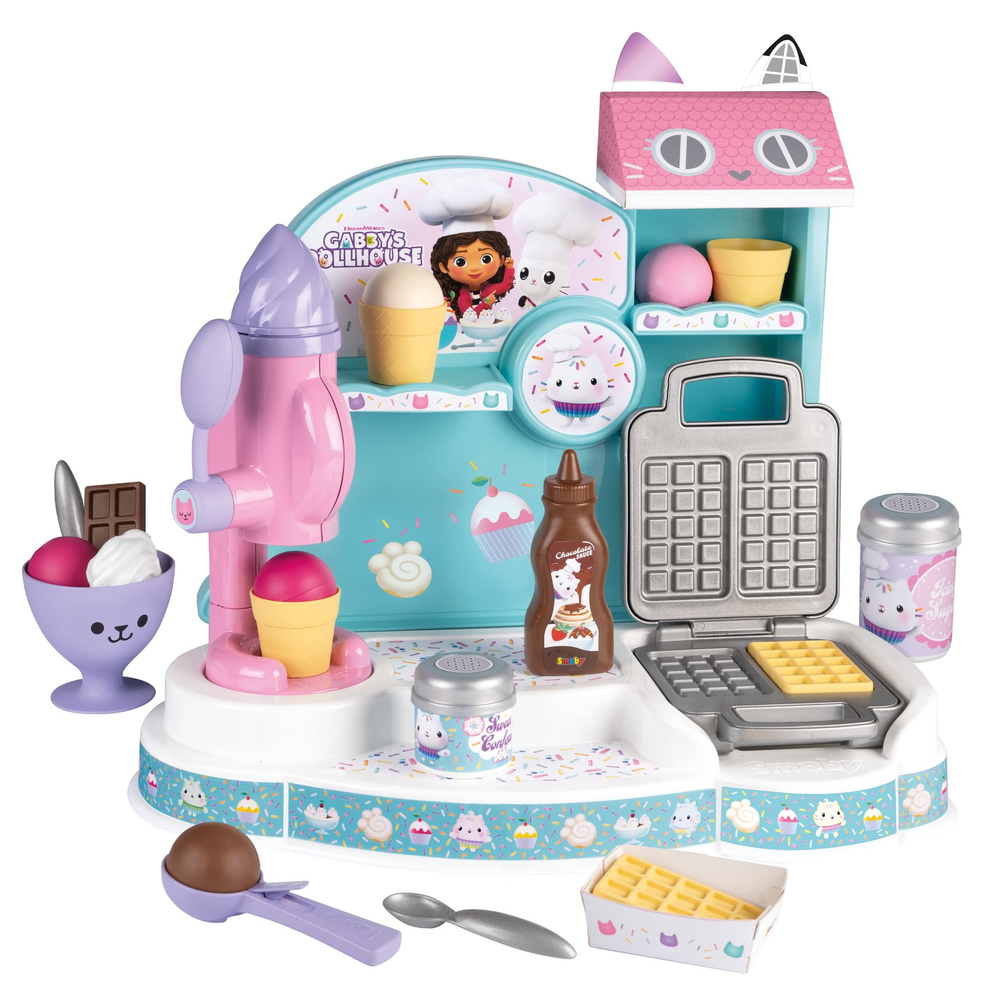 smoby-gabby-s-dollhouse-frisiertisch-schminktisch-12-teile image 7