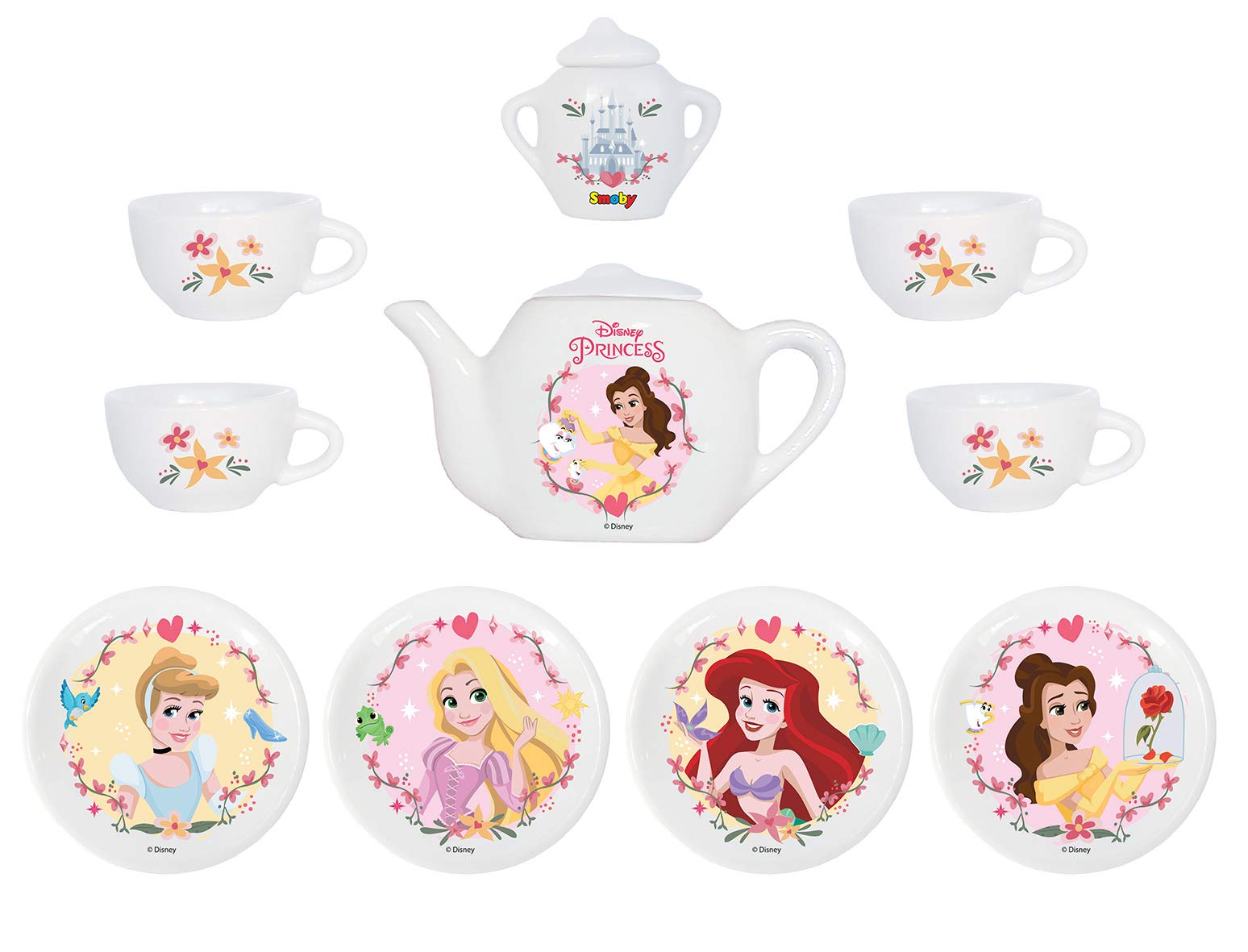 smoby-disney-princess-porzellan-dinette-teeservice-12-tlg-geschirr image 1