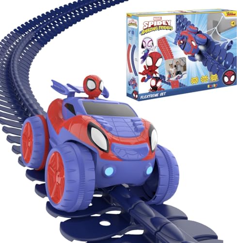 smoby-flextreme-spidey-rennbahn-set-184-teile image 2
