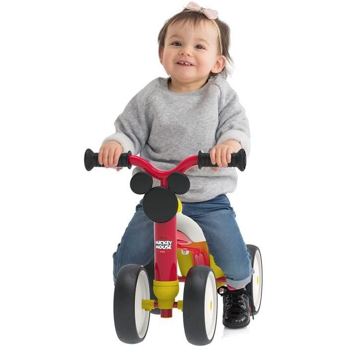 smoby-mickey-mouse-rookie-rutschfahrzeug-bobbycar-ab-1-jahr image 6