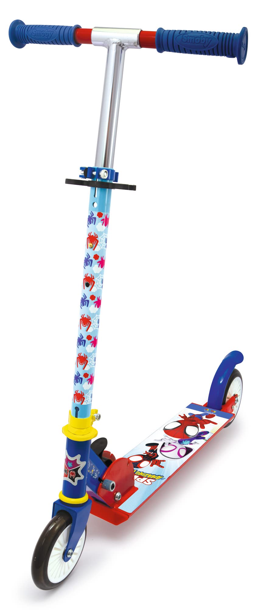smoby-spidey-scooter-roller-2-r-der-klappbar-ab-5-jahren image 4