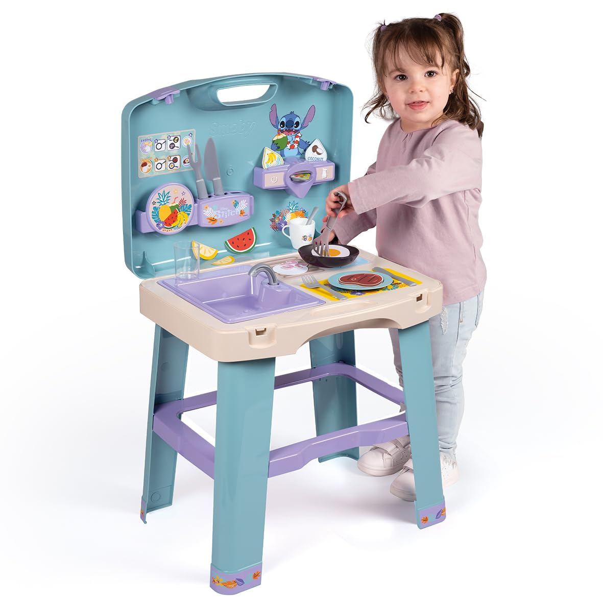 smoby-disney-stitch-spielk-chen-koffer-kinderk-che-20-teile image 5