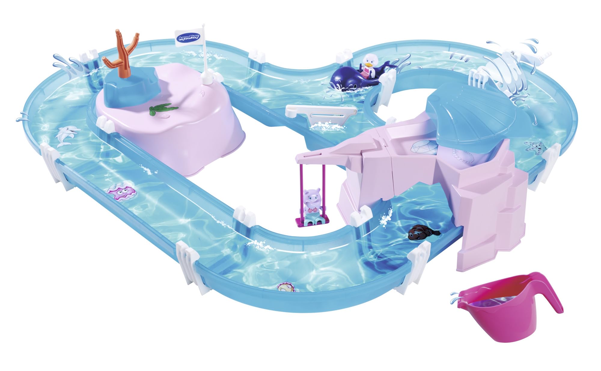 aquaplay-meerjungfrau-wasserbahn-boot-2-figuren-ab-3-jahre image 1