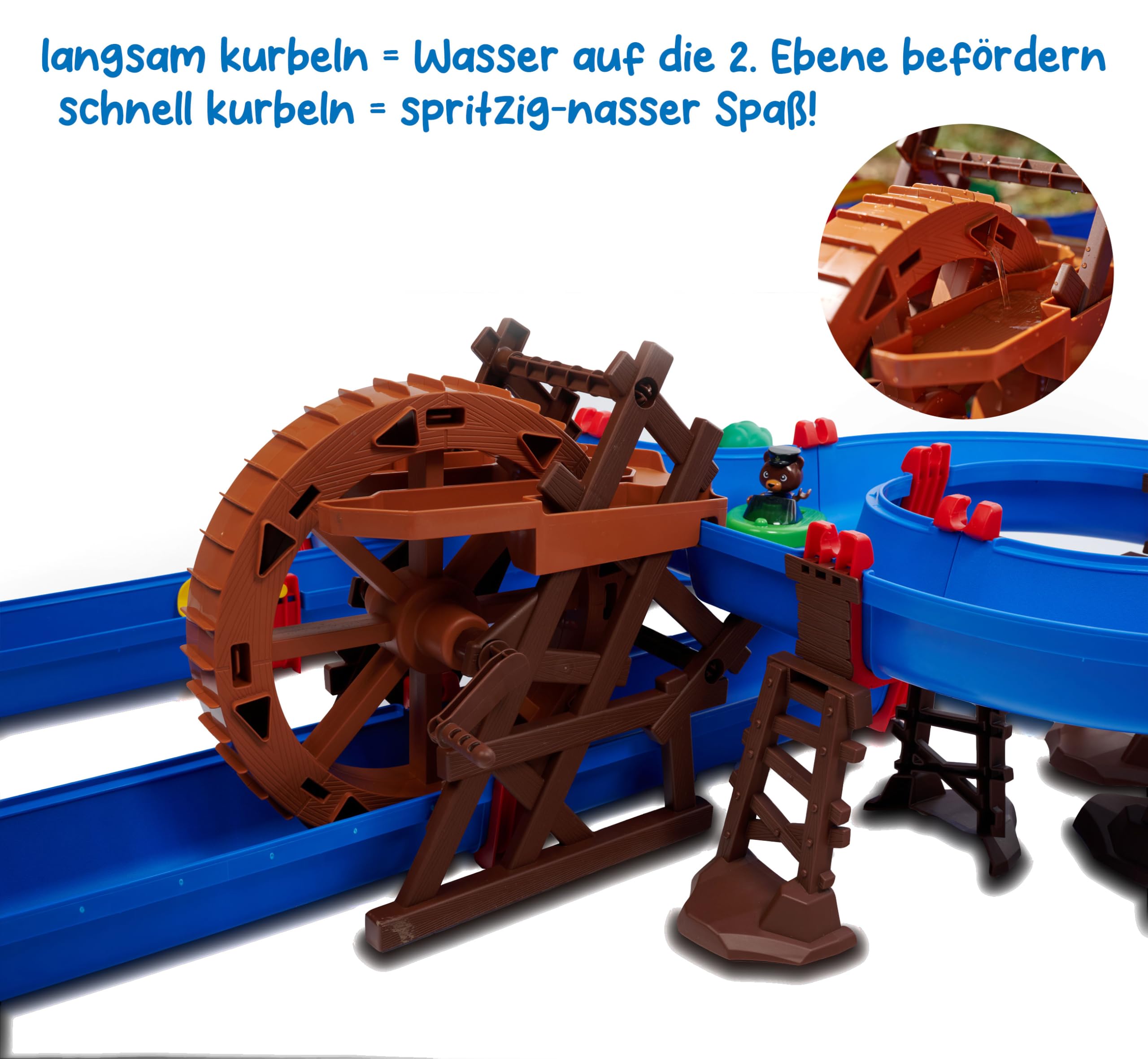 aquaplay-waterwheel-wasserbahn-2-ebenen-mit-wasserrad image 3