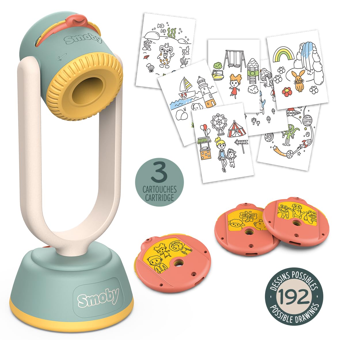 smoby-life-zeichenprojektor-192-motive-malprojektor-ab-4-jahren image 2