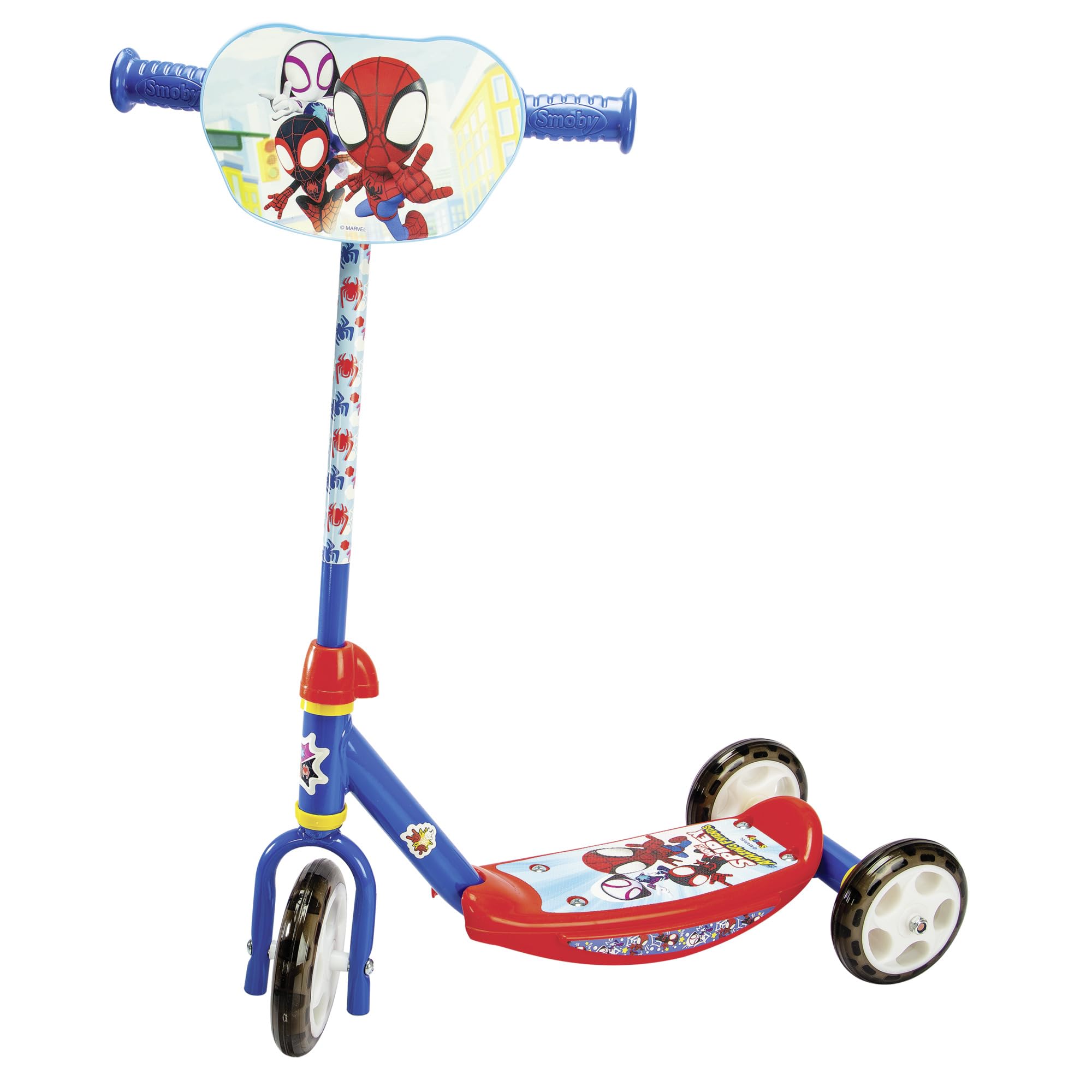 smoby-spidey-kinderroller-3-r-der-h-henverstellbar-ab-3-jahren image 1