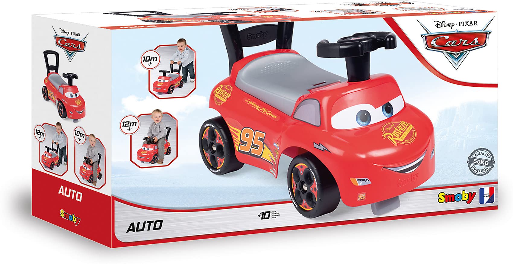 smoby-disney-cars-auto-rutscher-mit-staufach-ab-10-monaten image 7