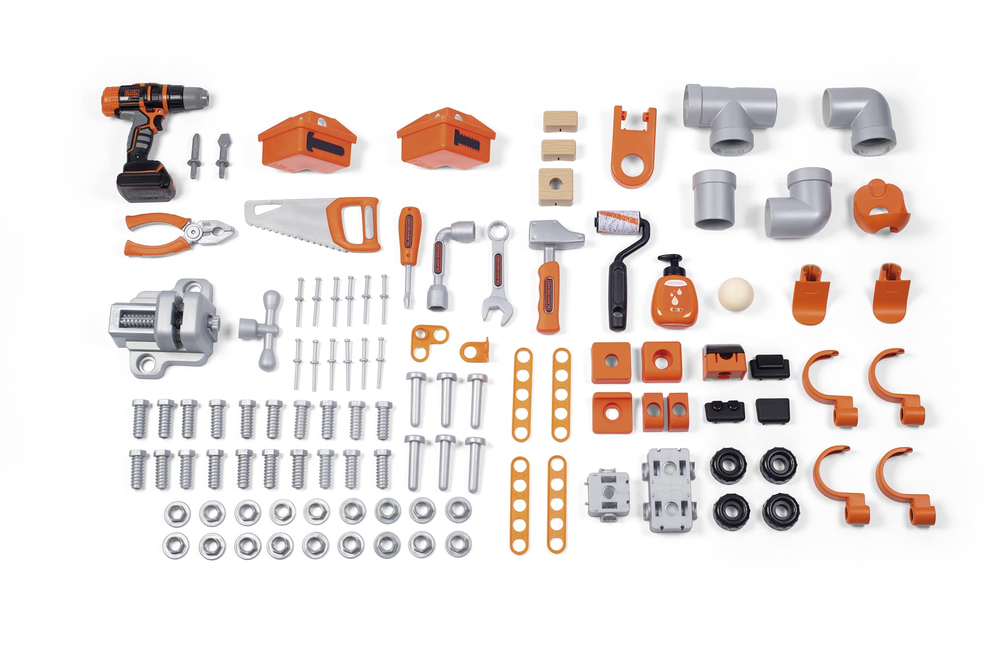 smoby-black-decker-mega-werkbank-center-modern-werkbank-100-teile image 3