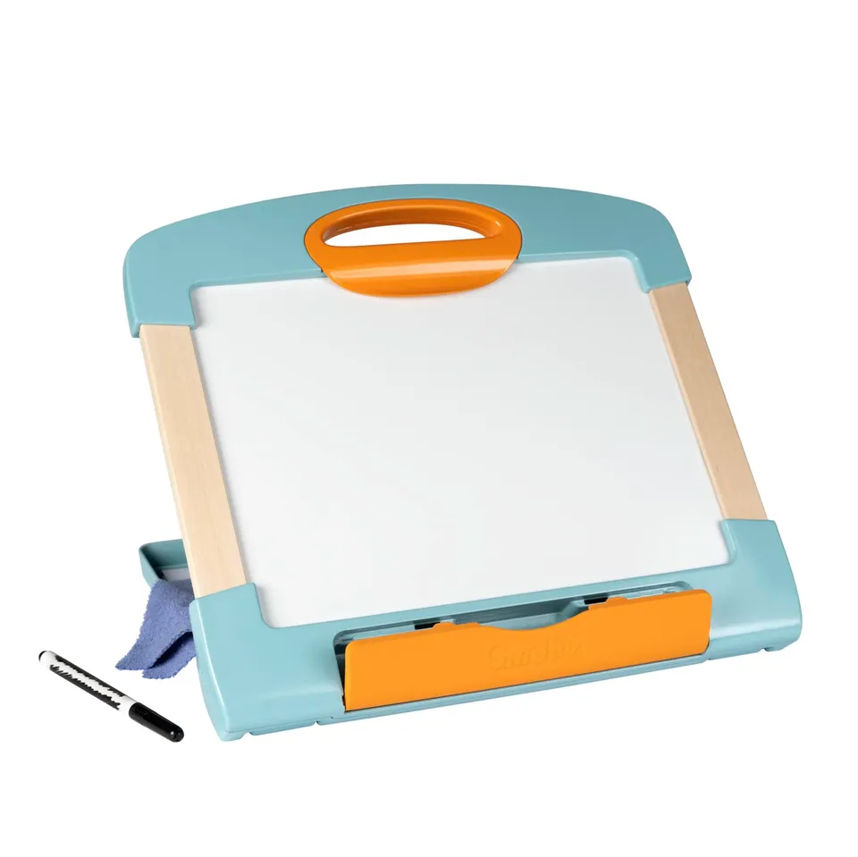 smoby-tisch-maltafel-magnettafel-holz-mit-stiften-ab-3-jahren image 1