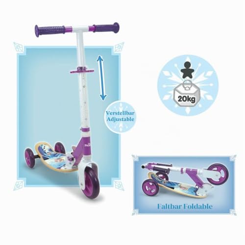 smoby-disney-frozen-wooden-scooter-roller-3-r-drig-holz-ab-3-jahren image 5