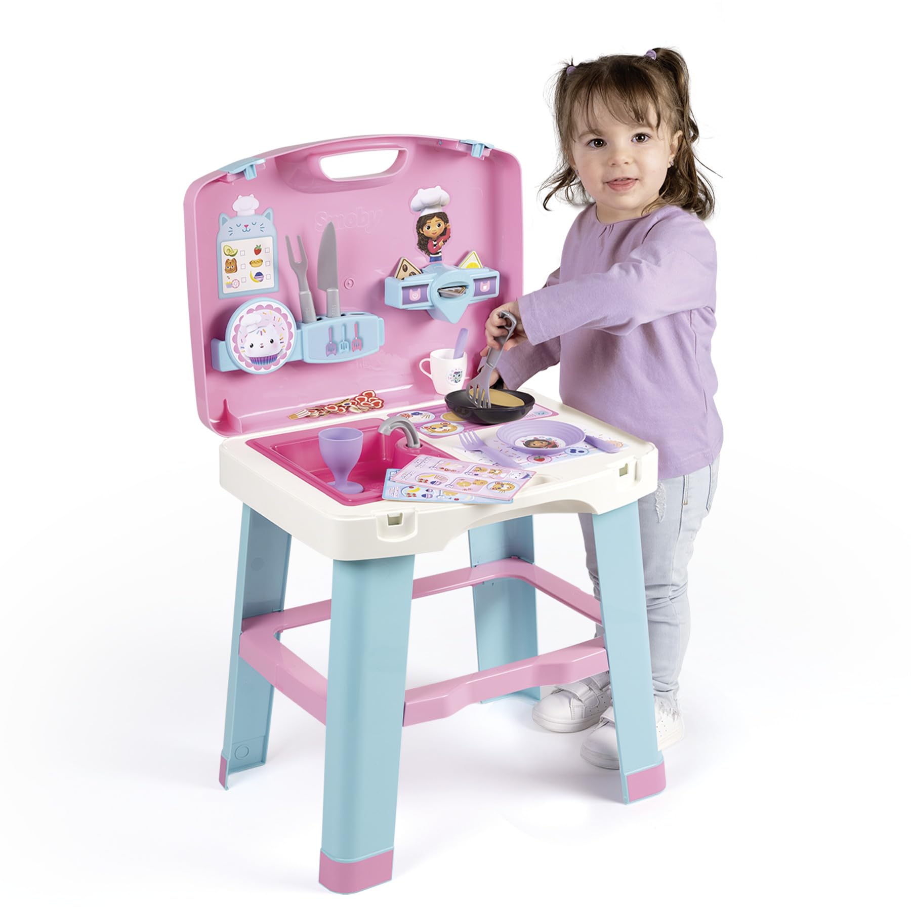 smoby-gabby-s-dollhouse-mobile-spielk-che-k-che-13-teilig-ab-3-j image 8