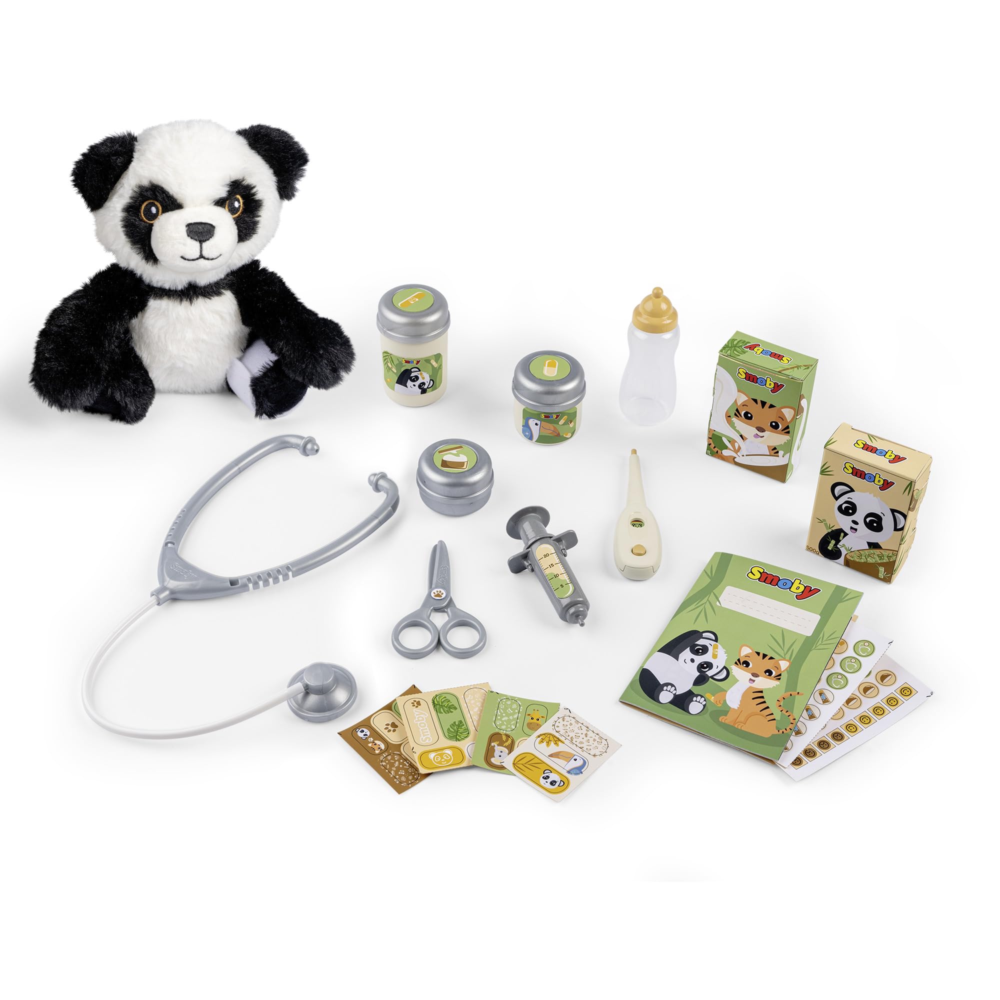 smoby-baby-care-tierarzt-klinik-spielset-mit-panda-ab-3-jahre image 3