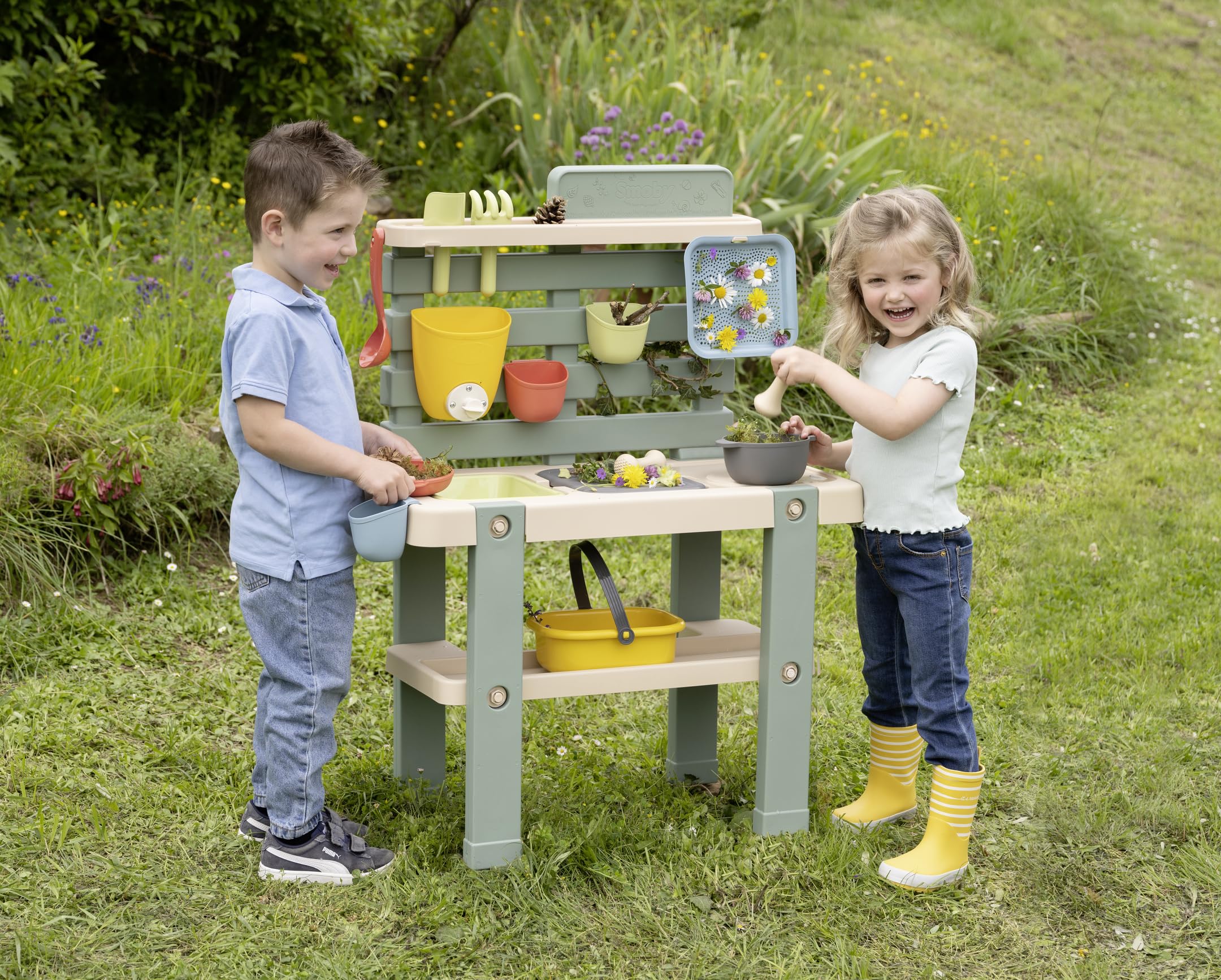 smoby-life-matschk-che-outdoor-spielk-che-mit-zubeh-r image 5