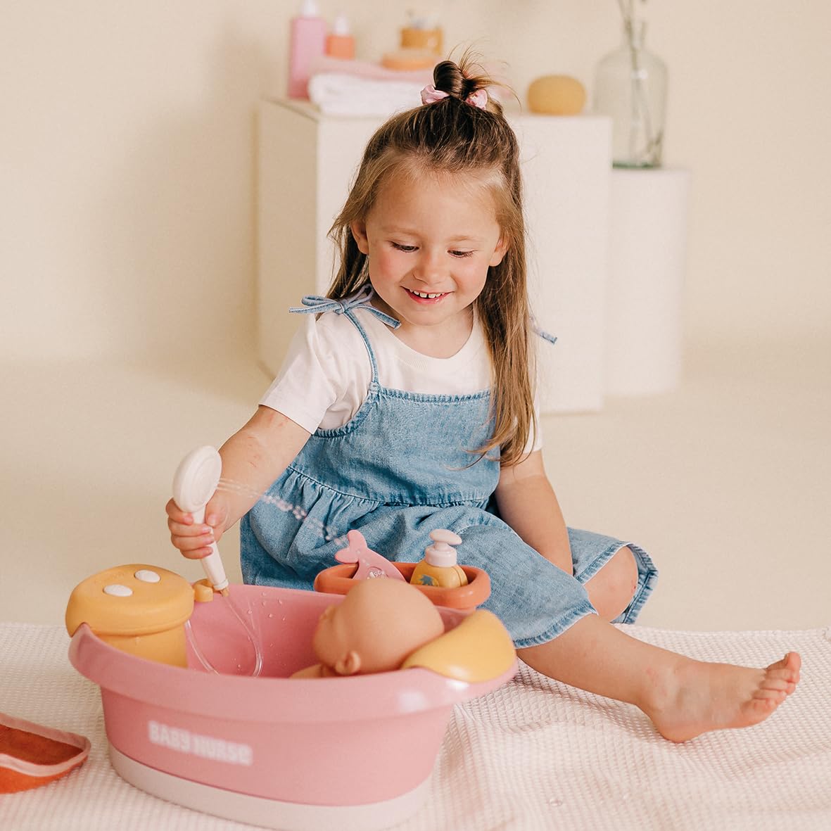 smoby-baby-nurse-puppen-badewanne-mit-led-und-zubeh-r image 6