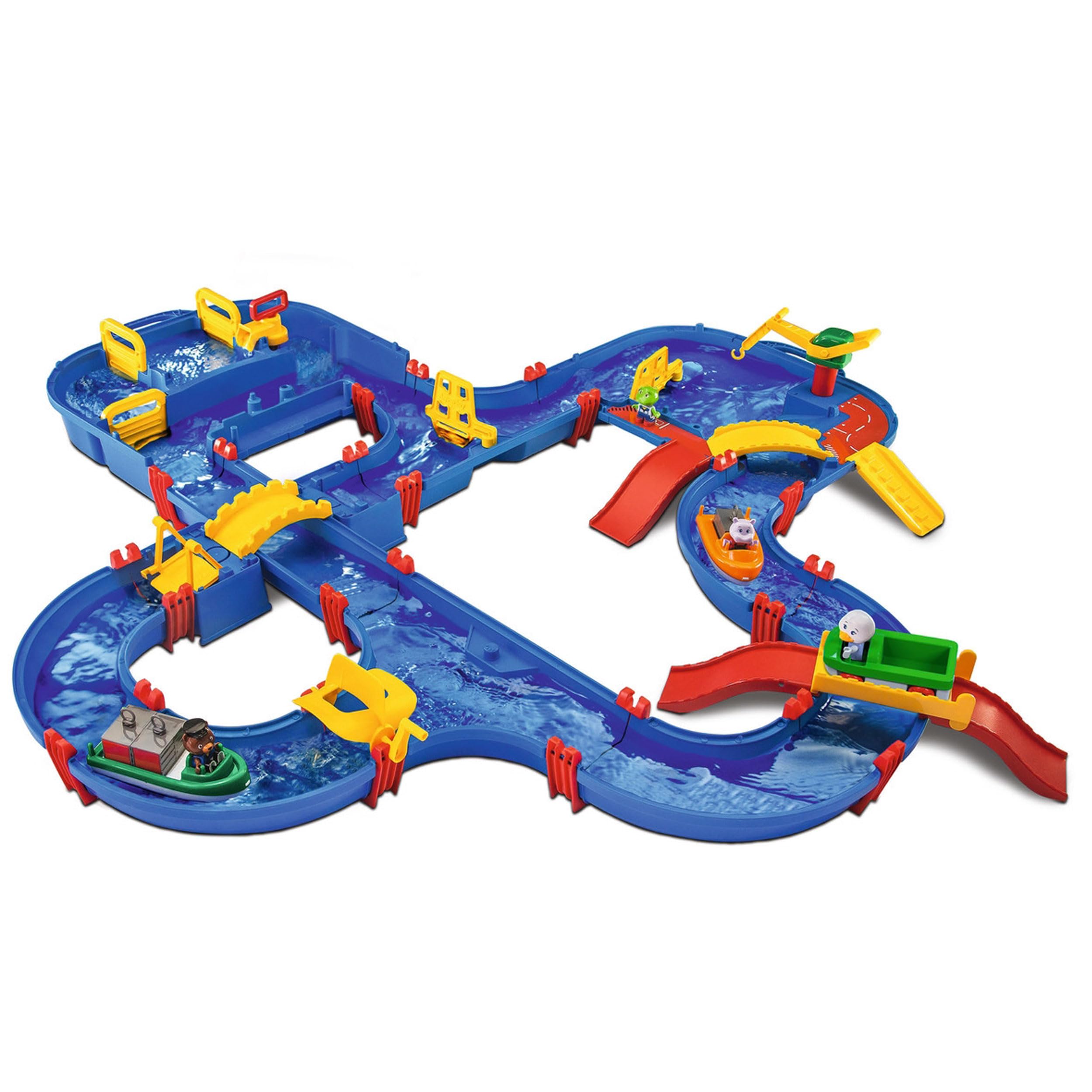 aquaplay-watertable-amphieworld-wasserbahn-79-teile-145-cm image 8