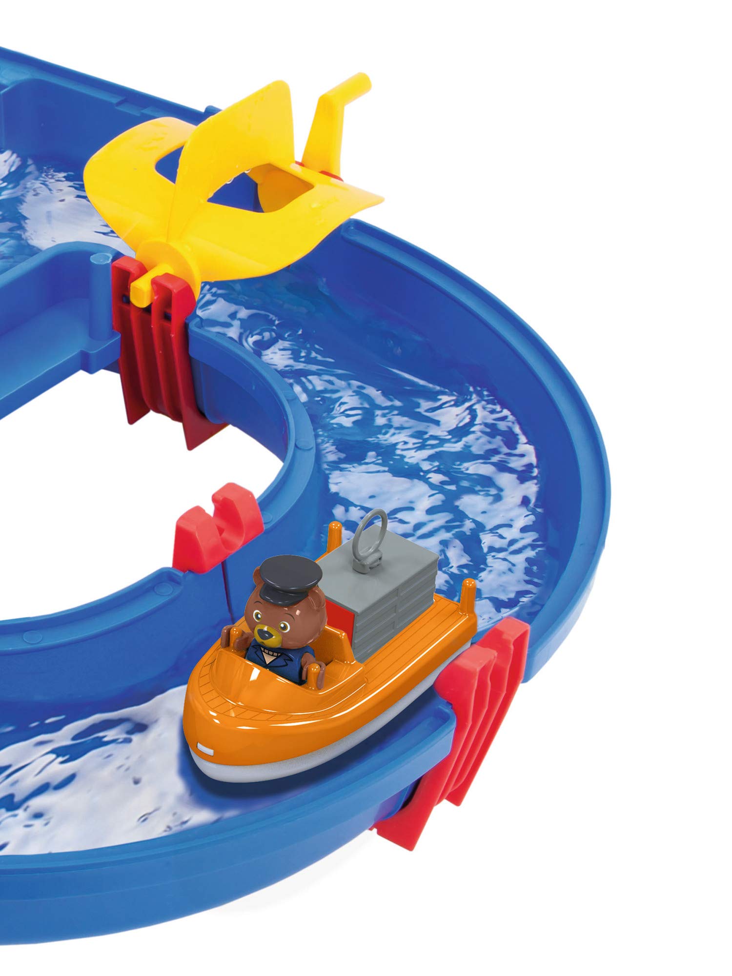 aquaplay-watertable-aquaplay-ngo-wasserbahn-blau-gro-schleuse image 2