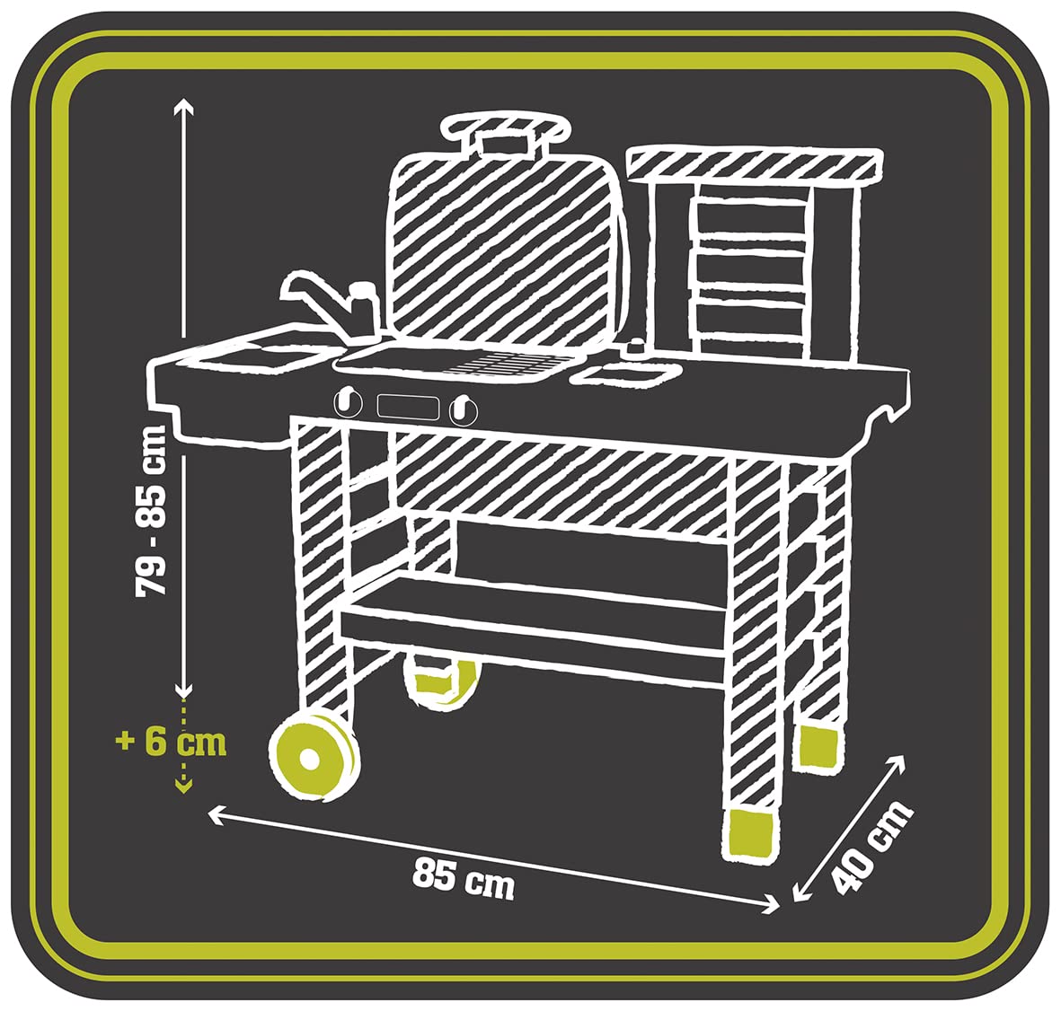 smoby-tefal-gartenspielk-che-outdoor-mit-grill image 6