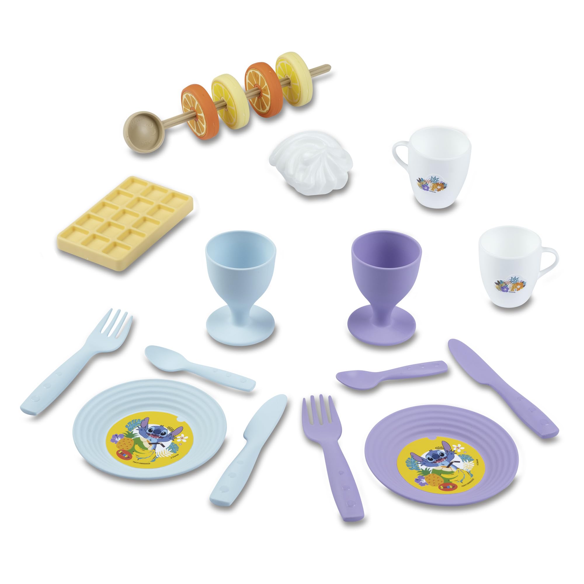 smoby-stitch-picknickkorb-19-tlg-spielgeschirr-ab-3-jahren image 3
