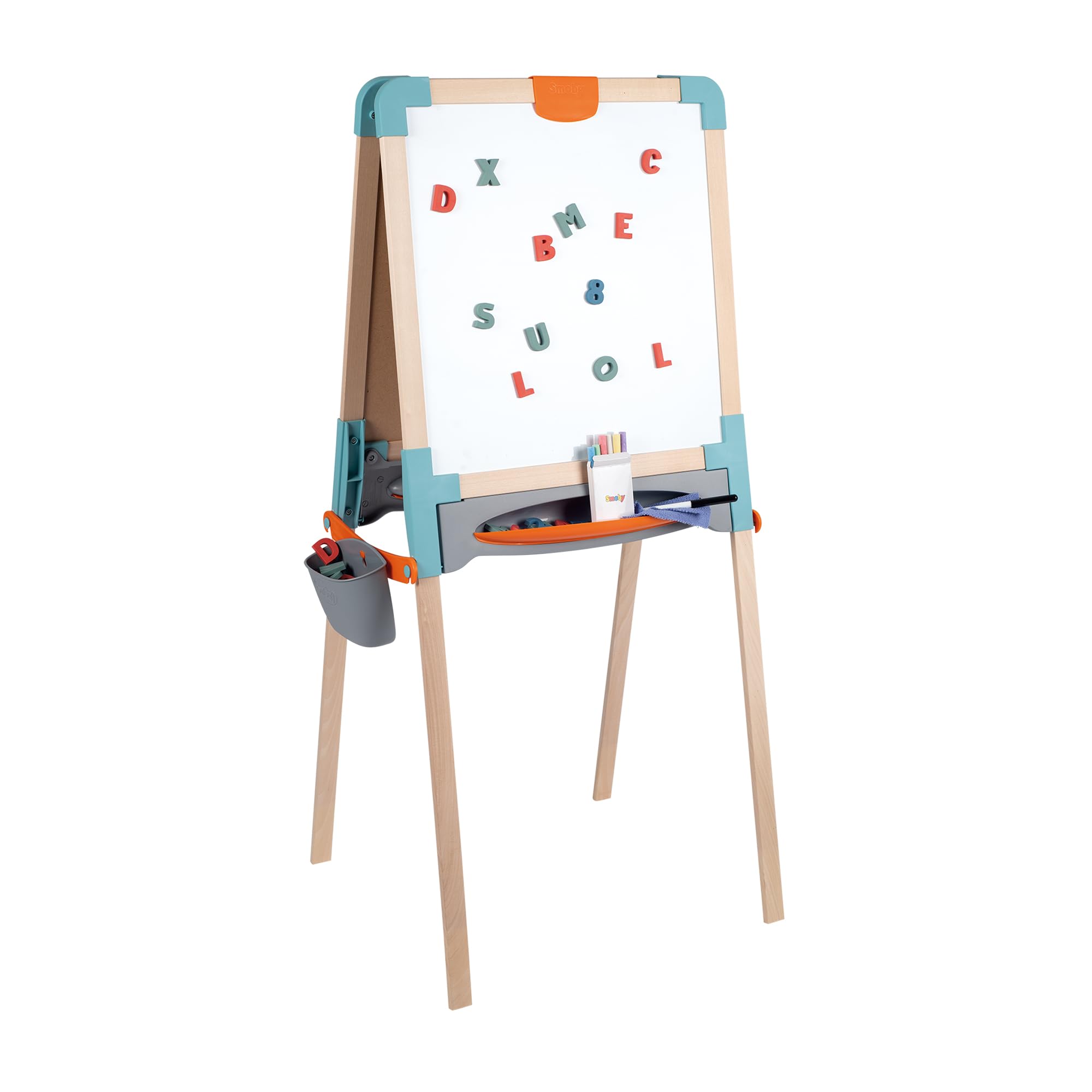 smoby-life-holztafel-kreativtafel-doppelseitig-mit-80-teilen image 1