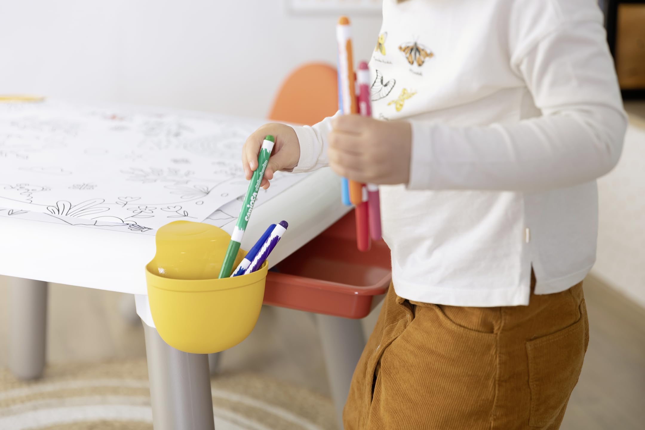 smoby-life-kid-kreativtisch-kindertisch-mit-stiften-ab-2-jahre image 7