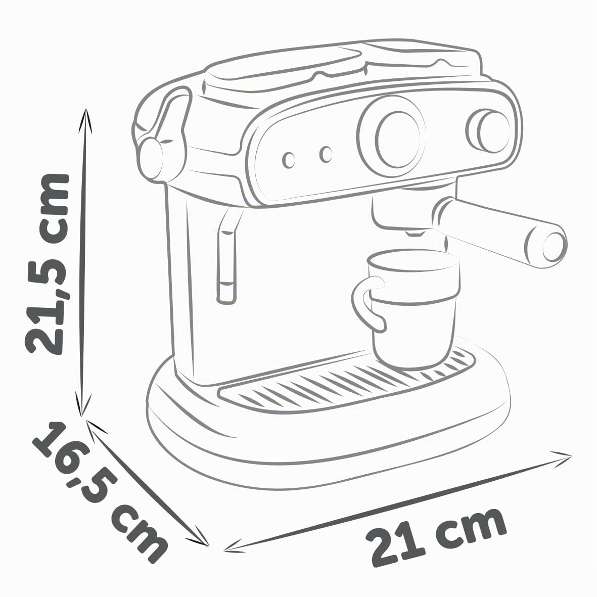 smoby-tefal-espresso-kaffeemaschine-spielzeug-mit-licht-ab-3-j image 6