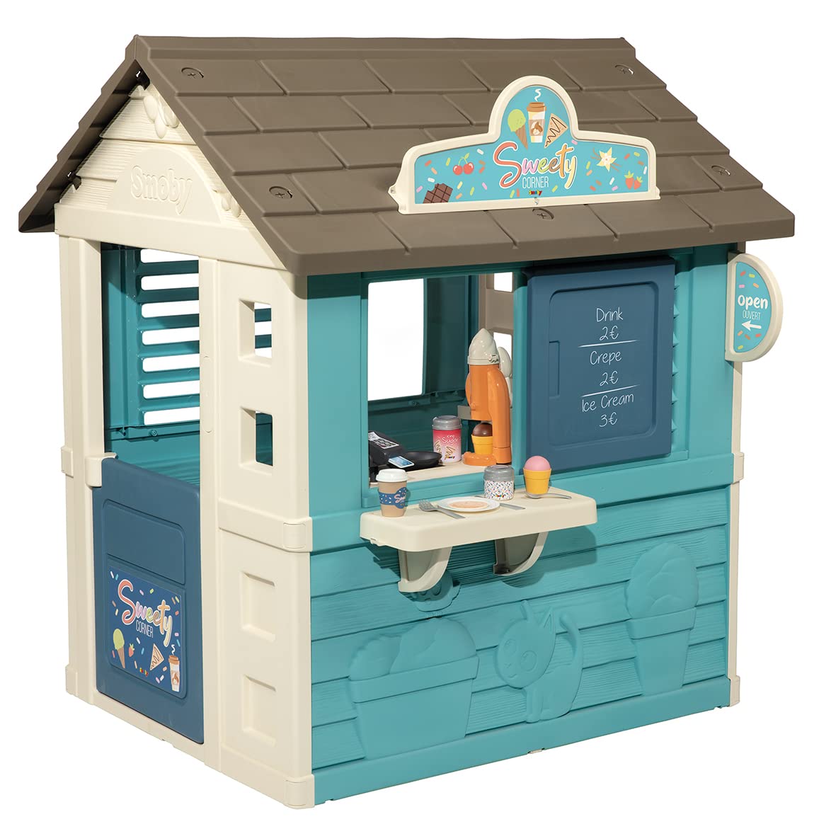 smoby-life-sweety-corner-spielhaus-mit-zubeh-r-ab-2-jahre image 1