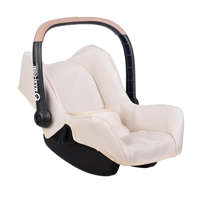 smoby-maxi-cosi-puppen-autositz-babyschale-mit-gurt-42cm image 1