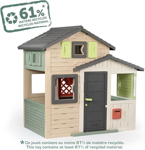 smoby-life-friends-house-evo-spielhaus-outdoor-recycelt-2-t-ren image 8