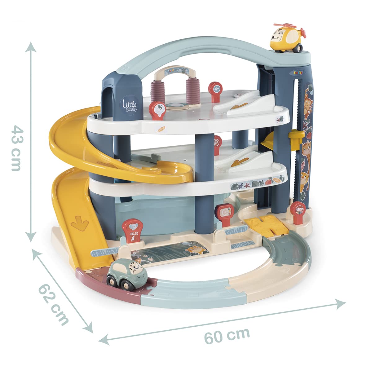 smoby-little-smoby-parkhaus-garage-ab-18-monaten-mit-auto image 5