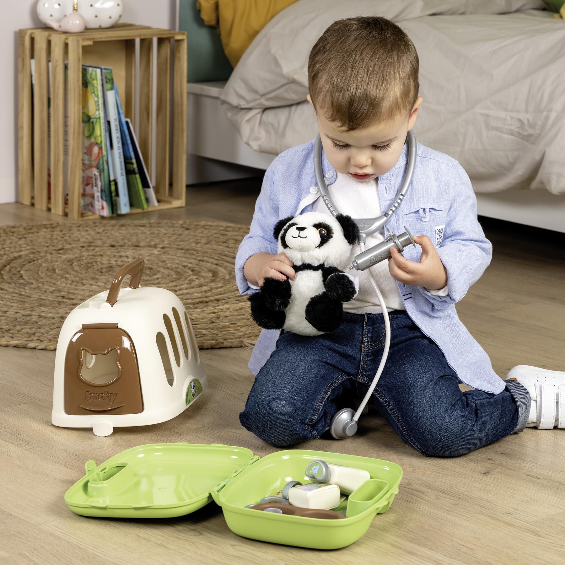 smoby-baby-care-tierarztkoffer-spielset-mit-panda-ab-3-jahren image 7