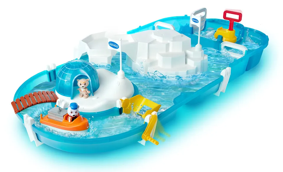 aquaplay-polar-8700001522-wasserbahn-mit-eisberg-t-rkis image 1