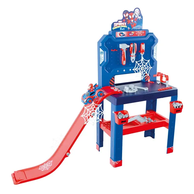 smoby-spidey-werkbank-spielwerkbank-94-teile-sprungschanze-ab-3j image 1