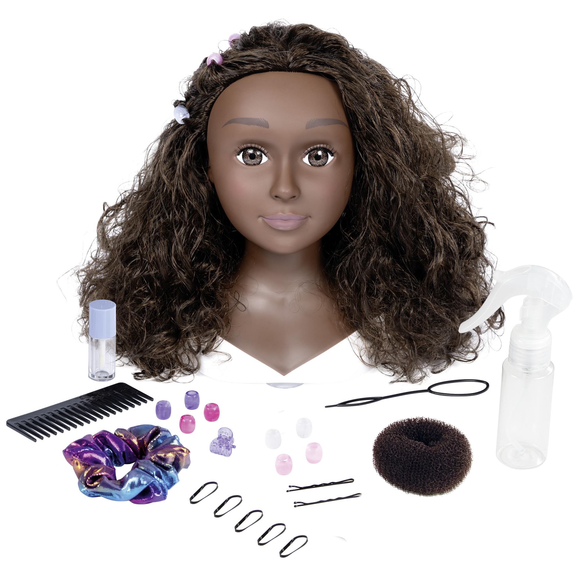 smoby-my-beauty-frisierkopf-afro-schminkkopf-mit-23-zubeh-r image 1