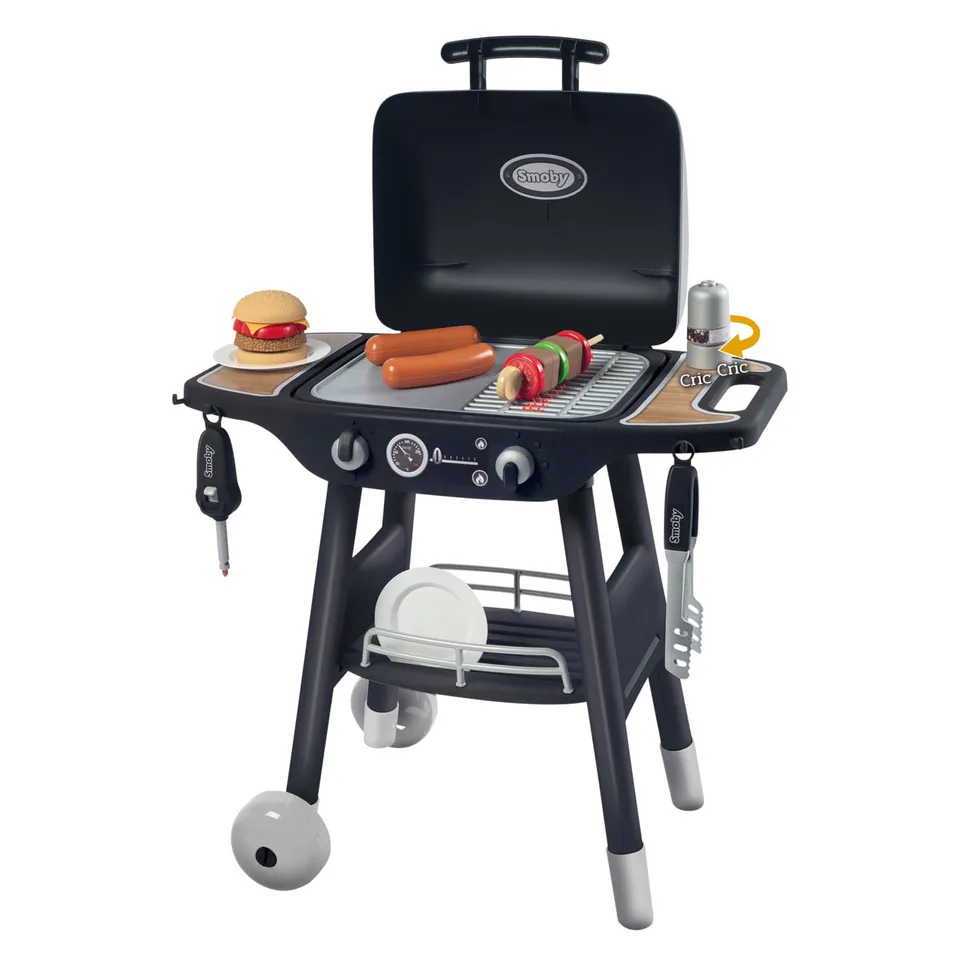 smoby-tefal-barbecue-kindergrill-18-tlg-ab-3-jahre image 1