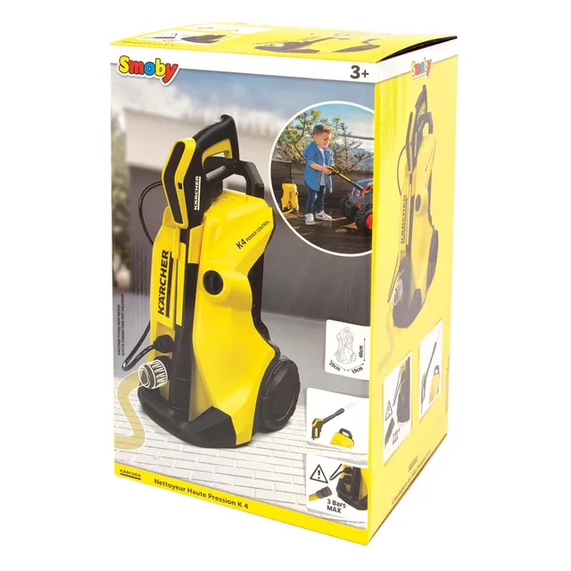 smoby-k-rcher-k4-hochdruckreiniger-spielzeug-mit-wasser image 1