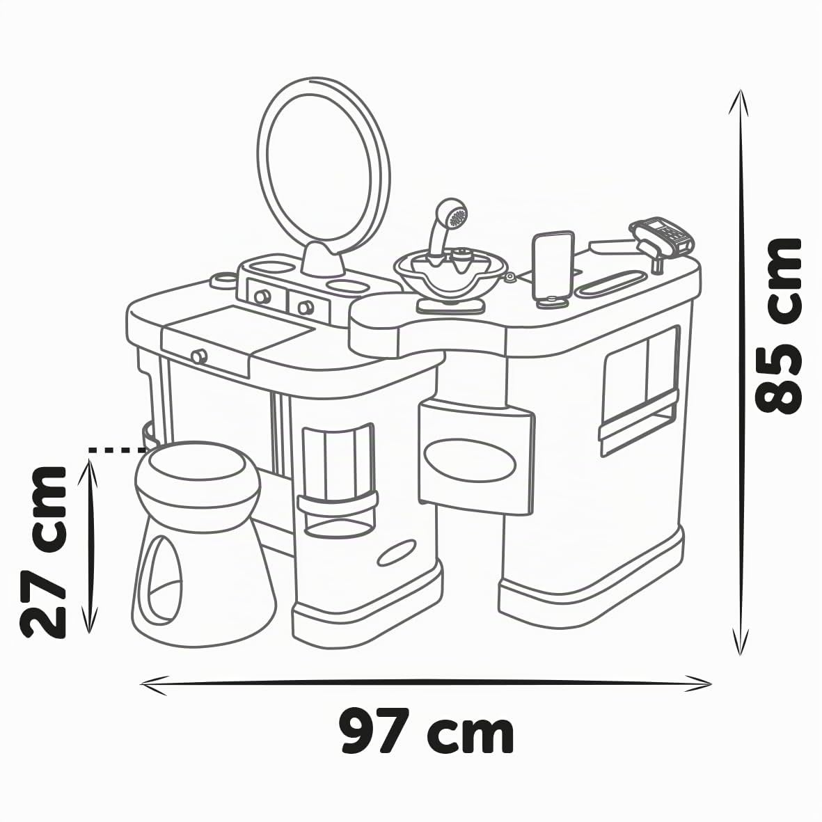smoby-my-beauty-kosmetikstudio-beauty-center-spielset-3in1 image 6