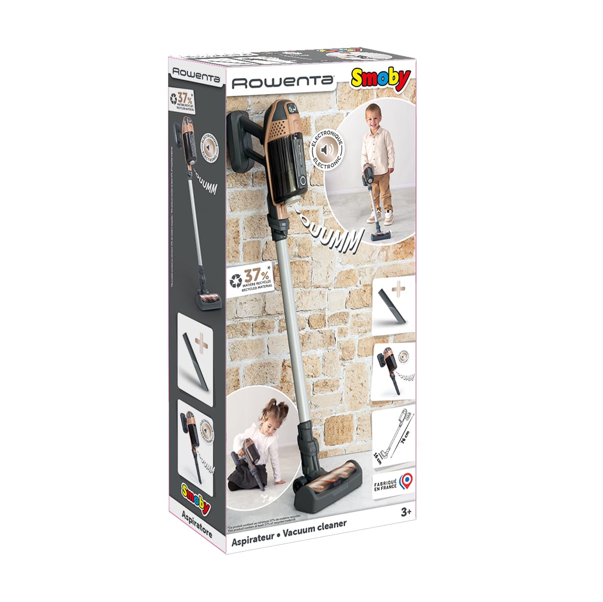 smoby-rowenta-x-force-flex-spielstaubsauger-mit-sound image 7