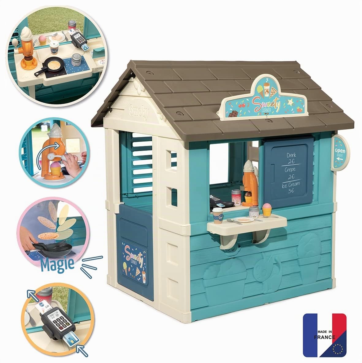 smoby-life-sweety-corner-spielhaus-mit-zubeh-r-ab-2-jahre image 2