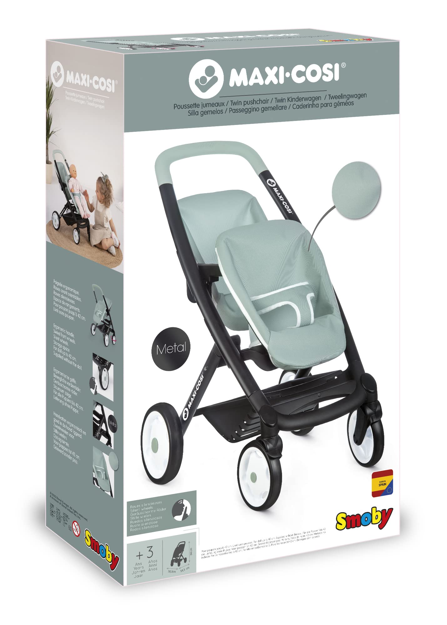 smoby-maxi-cosi-zwillings-puppenwagen-f-r-puppen-bis-42-cm-ab-3-jahren image 6