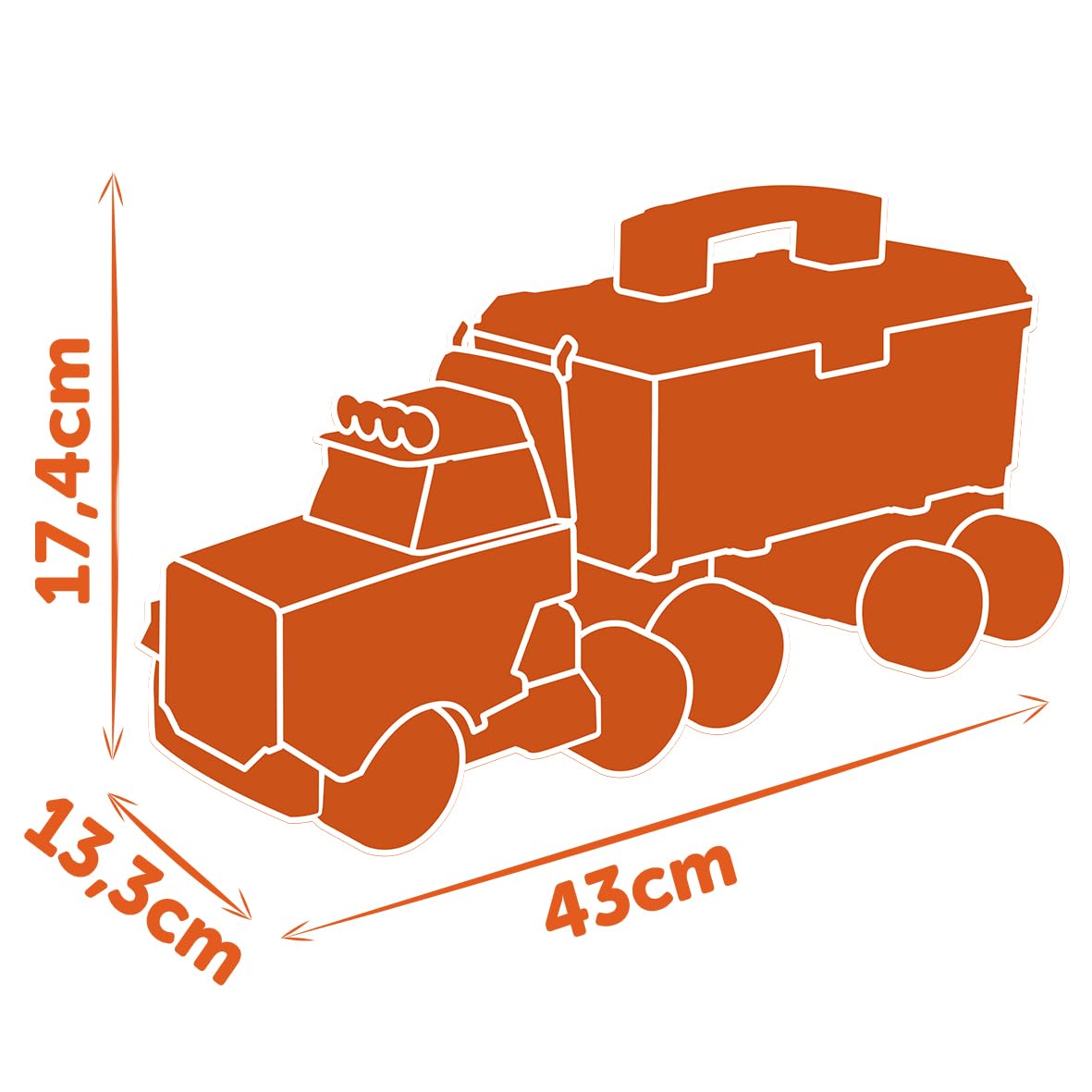 smoby-black-decker-truck-werkzeugbox-lkw-60-teilig-ab-3-j image 4