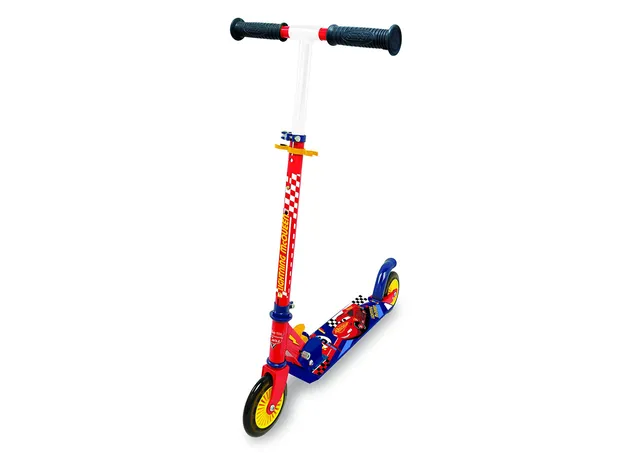 smoby-disney-cars-roller-2-r-der-klappbar-mit-bremse-ab-5-jahren image 1